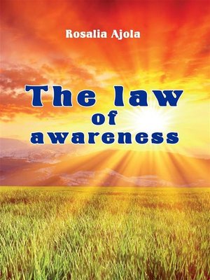 cover image of The Law of Awareness